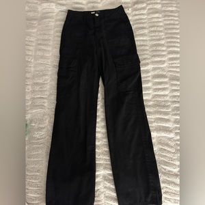 Zara black cargos